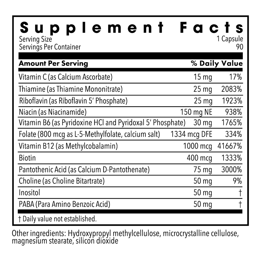 Metabolic Maintenance B-Complex