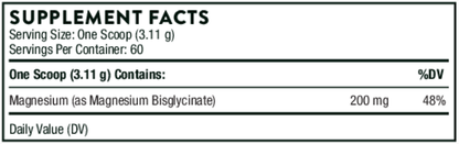Thorne Magnesium Bisglycinate NSF