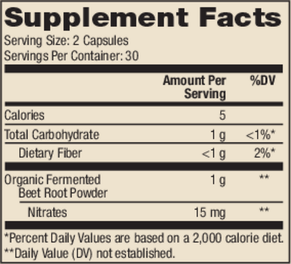 FERMENTED BEETS 60 CAPS