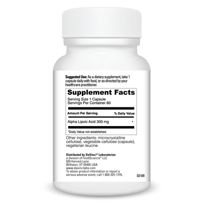 Alpha Lipoic Acid 300mg