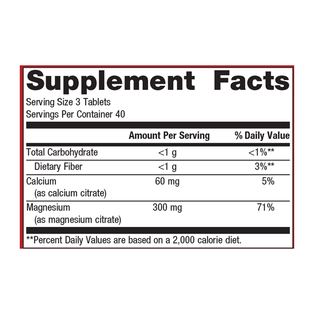 MAG CITRATE 120 TAB