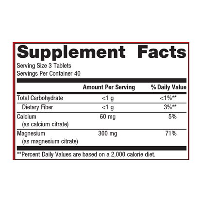 MAG CITRATE 120 TAB