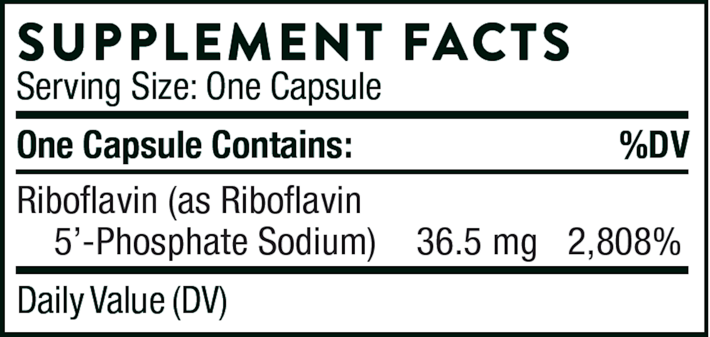 Thorne Riboflavin 5'-Phosphate