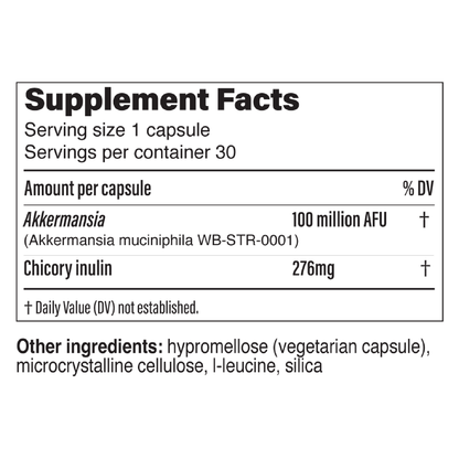 Pendulum Akkermansia - Keystone Gut Health Probiotic