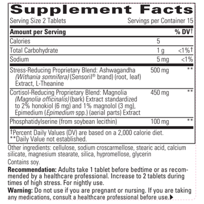 CORTISOL MANAGER 30 TABS