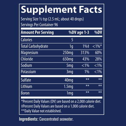 Trace Minerals Trace Mineral Drops