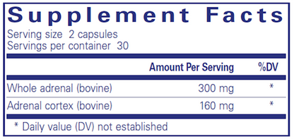 Pure Encapsulations Adrenal 60 Caps