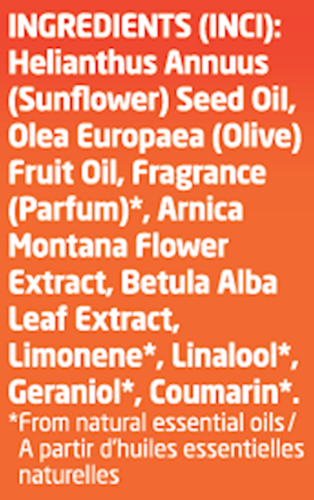 ARNICA MUSCLE MASSAGE OIL 3OZ