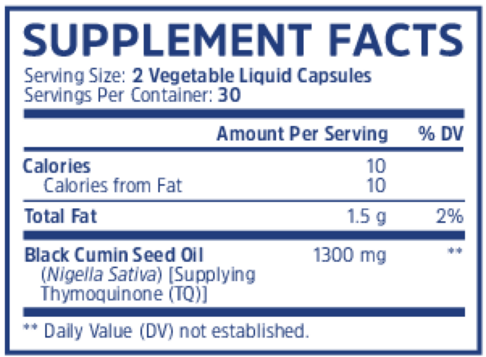 Zhou Nutrition Black Seed Oil