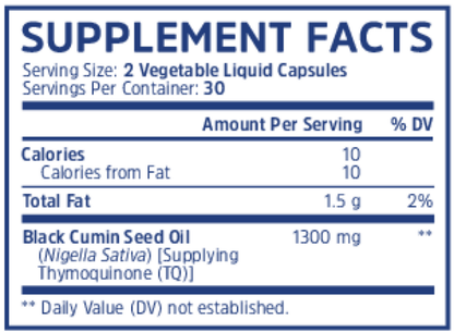 Zhou Nutrition Black Seed Oil
