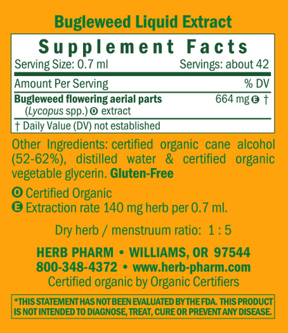 Herb Pharm Bugleweed