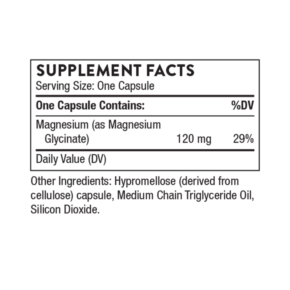 Thorne Magnesium Glycinate 90 caps
