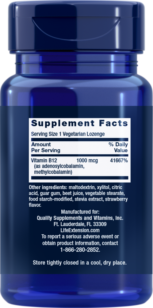 B12 ELITE 60 LOZENGES