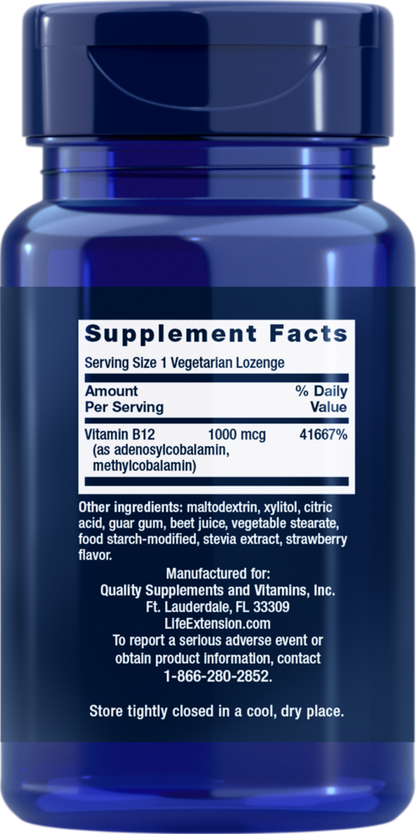 B12 ELITE 60 LOZENGES