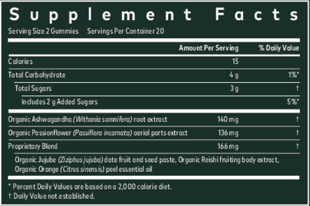 gaia Herbs Sleep Gummies 40 Vegan Gummies