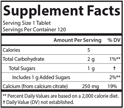 Chewable Calcium Citrate