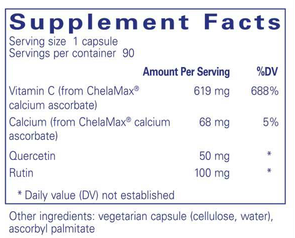 Pure Encapsulations Ester-C® & Flavonoids 90 Caps