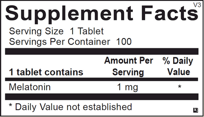 Ortho Molecular Melatonin 100 Tablets