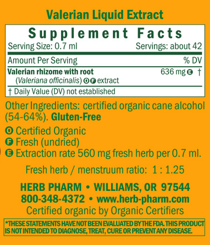 Herb Pharm Valerian