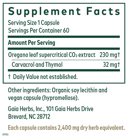 gaiai Herbs Oil of Oregano