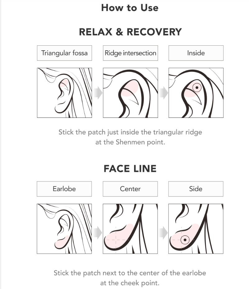 RETURNITY Ear Therapy Acupressure Patch (3 Style Mix)