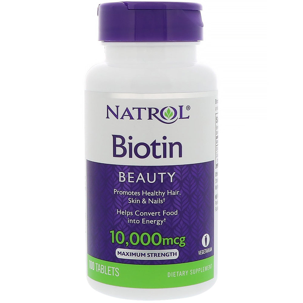 NTRL BIOTIN 10000MCG TB 100