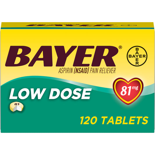 BAYER ASP REGIM TAB 81MG  120