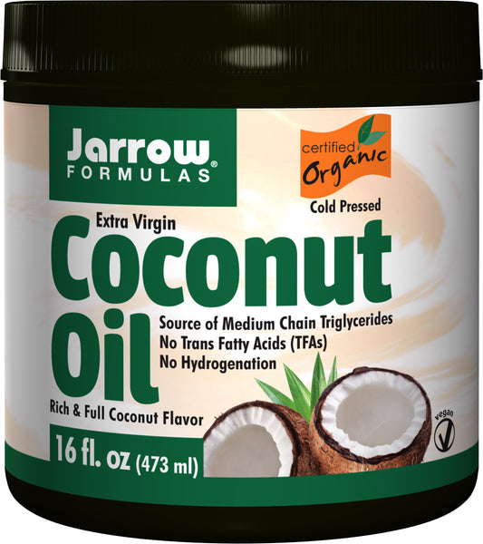 COCONUT OIL ORGANIC JARROWS