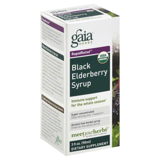 BLACK ELDERBERRY SYRUP 3OZ