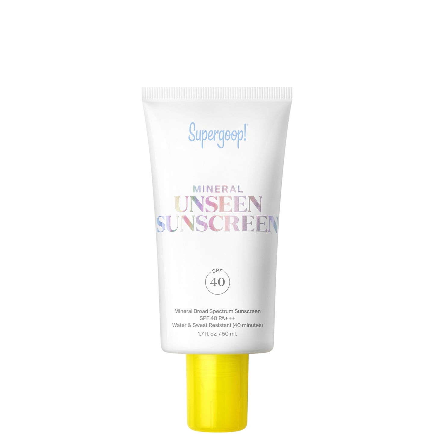 MINERAL UNSEEN SUNSCREEN SPF40