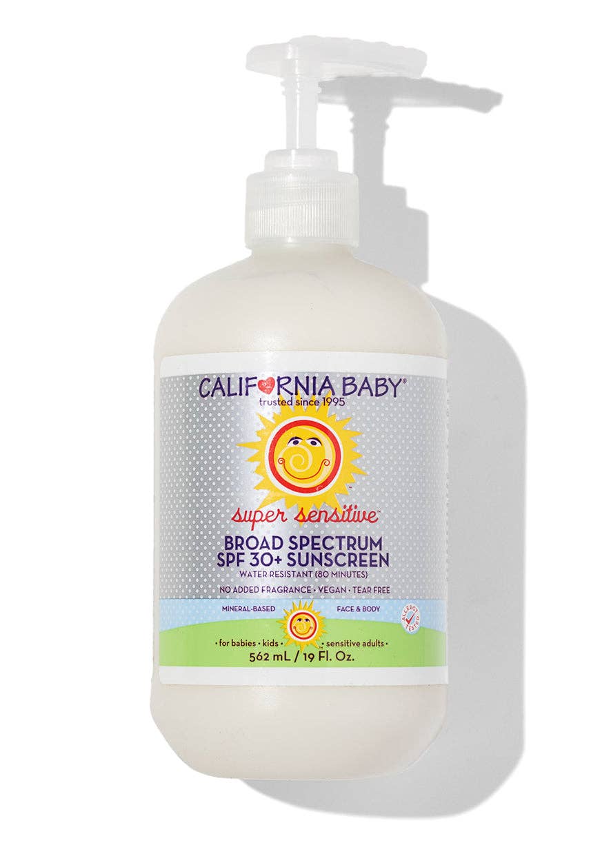 (Unscented)Super Sensitive™ Broad Spectrum SPF 30+ Sunscreen: 1.8oz/51g