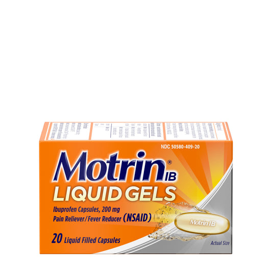 MOTRIN IB LIQ GEL 20