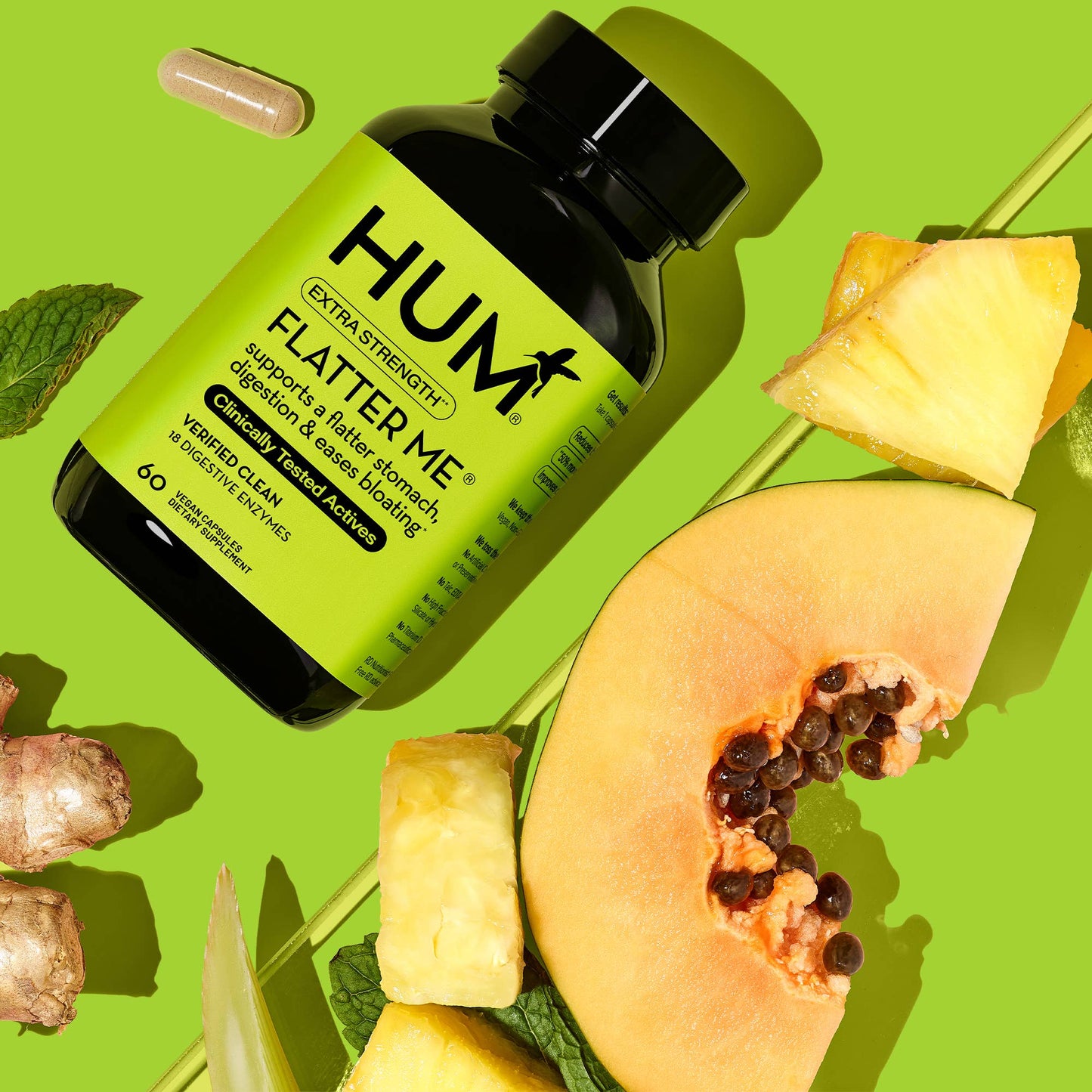 FLATTER ME EXTRA STRENGTH DIGESTIVE ENZYMES CAPSULES