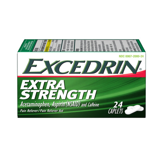 EXCEDRIN CAPL EXT STR  24