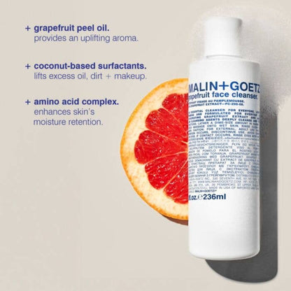 Malin & Goetz Grapefruit Face Cleanser Mini Travel Sampler