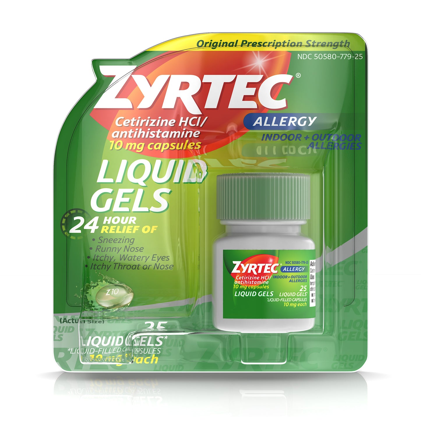 ZYRTEC LIQCAP ALLERGY    25