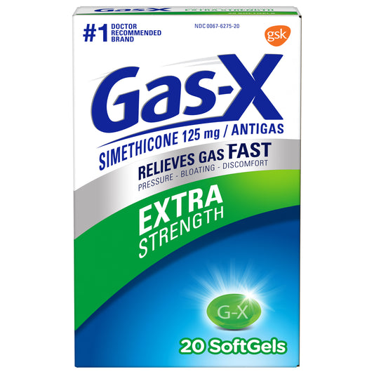 GAS-X SOFTGEL X STR     20