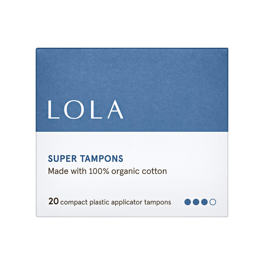 Lola ORGANIC SUPER TAMPONS 20 CT