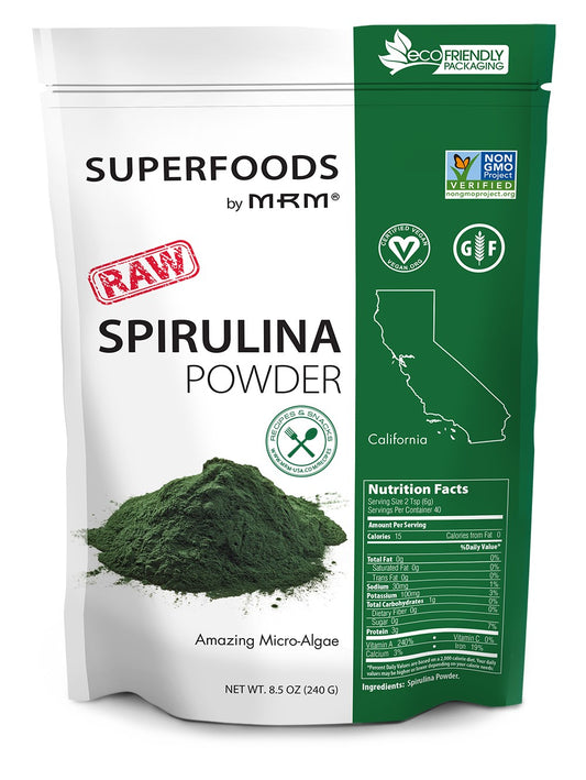 RAW SPIRULINA POWDER 8.5OZ