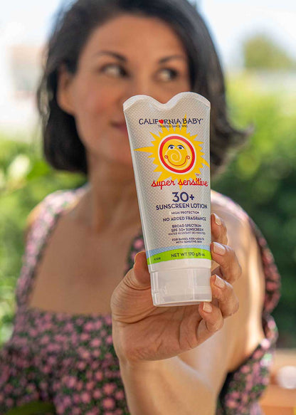 (Unscented)Super Sensitive™ Broad Spectrum SPF 30+ Sunscreen: 1.8oz/51g
