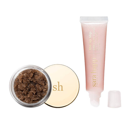 Let's Glow Lip Scrub & Shine Kit