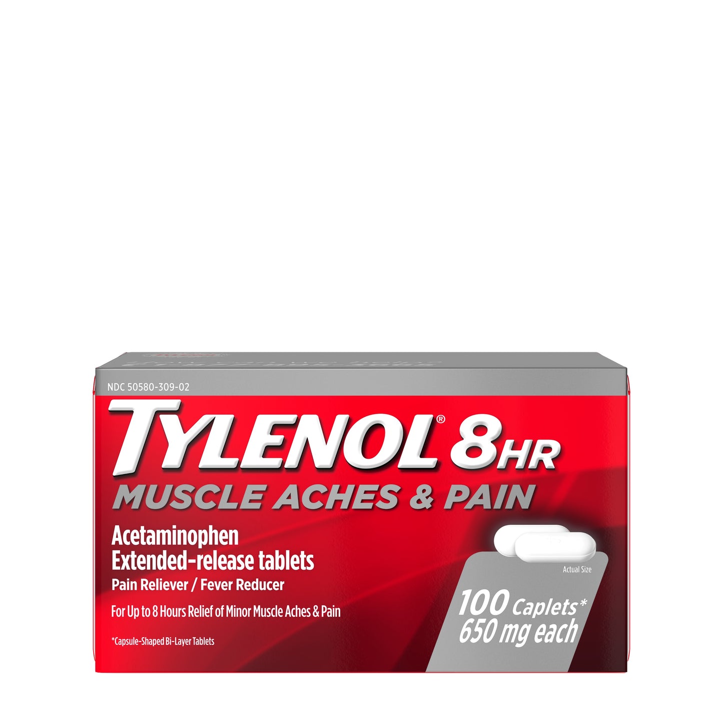 TYLENOL 8 HR CPL 100