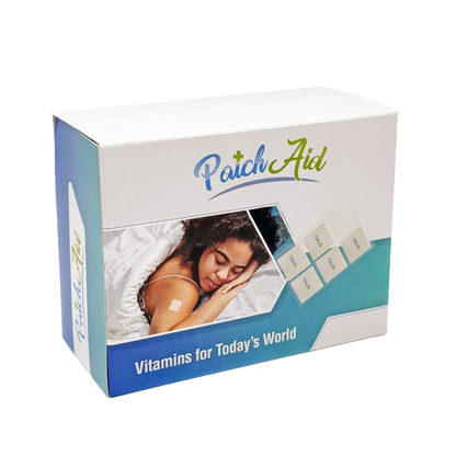 B12 Energy Plus Vitamin Patch - Energy & Mood Support: 1 pack-30 patches