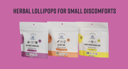 Sore Throat & Cough Aid Lollipops; Honey, Elderberry