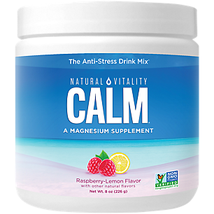 CALM RASP LEMON POWDER 8OZ