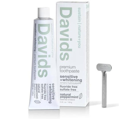 Sensitive + Whitening Nano-Hydroxyapatite Premium Toothpaste / Peppermint