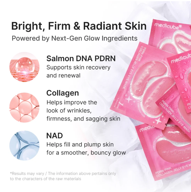 MEDICUBE PDRN Pink Collagen Jelly Eye Mask SINGLE