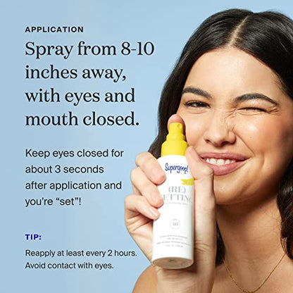 Supergoop! (Re)Setting Refreshing Mist SPF 40 3.4 fl. oz.