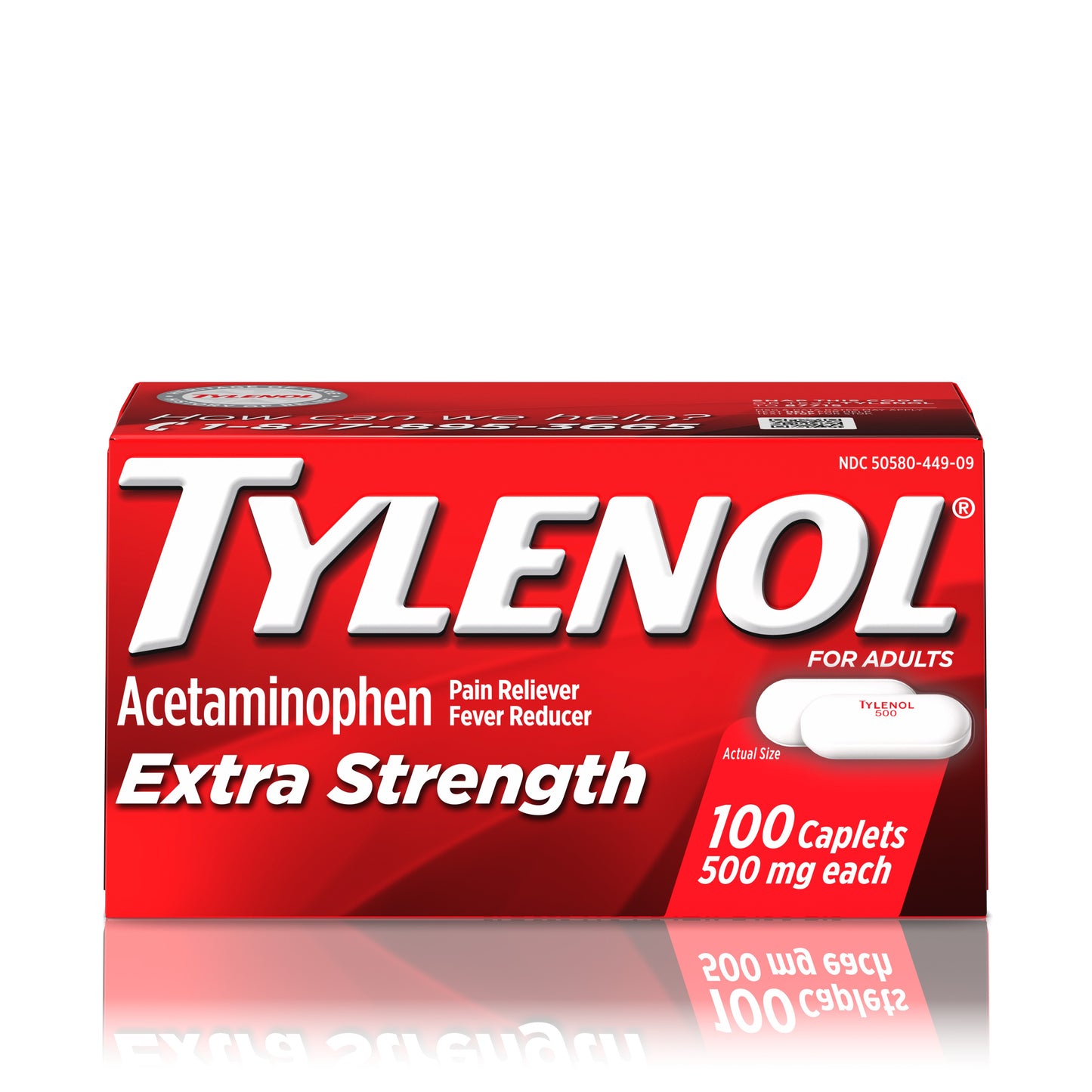 TYLENOL CAPL EXT STR    100