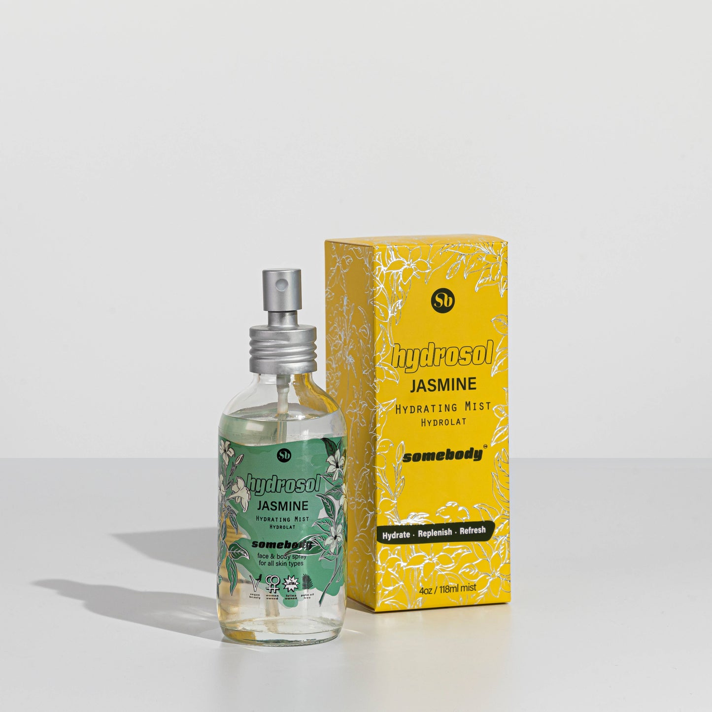 Jasmine Hydrosol (face & body): Jasmine / 4oz